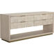 Akava Light Wash / Gold Dresser